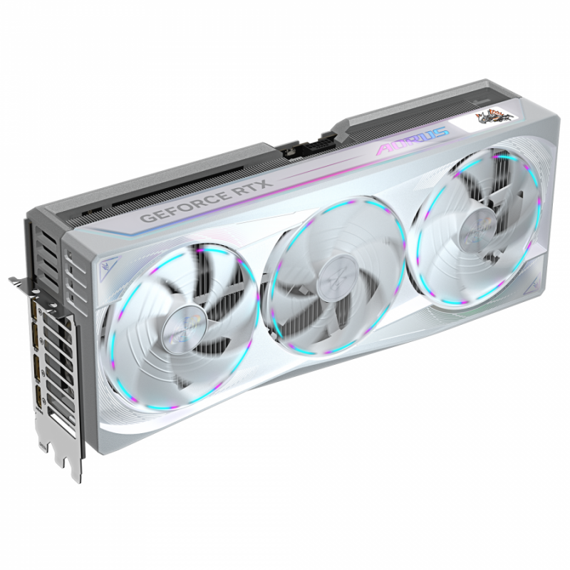 Видео карта GIGABYTE AORUS RTX 5090 MASTER ICE 32GB GDDR7, GA-VC-N5090AORUSM-ICE