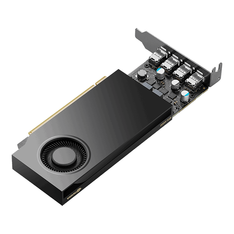 Видео карта PNY VCNRTXA1000-PB, RTX A1000, 8GB, PCIE 4.x16, miniDisplayPort 1.4 (4), PNY-VCNRTXA1000-PB