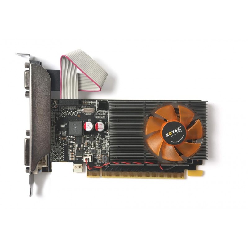 Видео карта ZOTAC GeForce GT 1030 2GB GDDR5 Low Profile, ZOTAC-VC-N1030-2GB