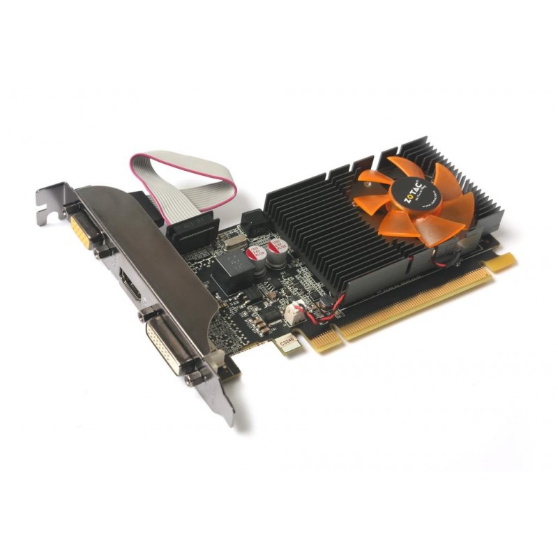 Видео карта ZOTAC GeForce GT 1030 2GB GDDR5 Low Profile, ZOTAC-VC-N1030-2GB