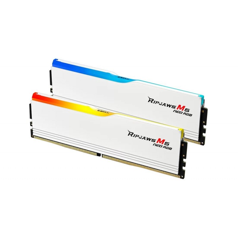 Памет G.SKILL Ripjaws M5 Neo RGB White 32GB(2x16GB) DDR5-6000, GSKILL-F5-6000J36-RM5NRW