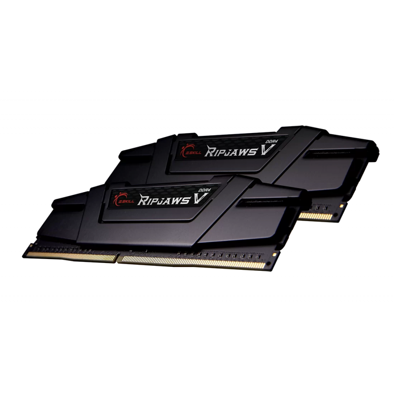 Памет G.SKILL Ripjaws V Black 16GB(2x8GB) DDR4 3200MHz CL16 F4-3200C16D-16GVKB, GSKILL-F4-3200C16D-16GVKB