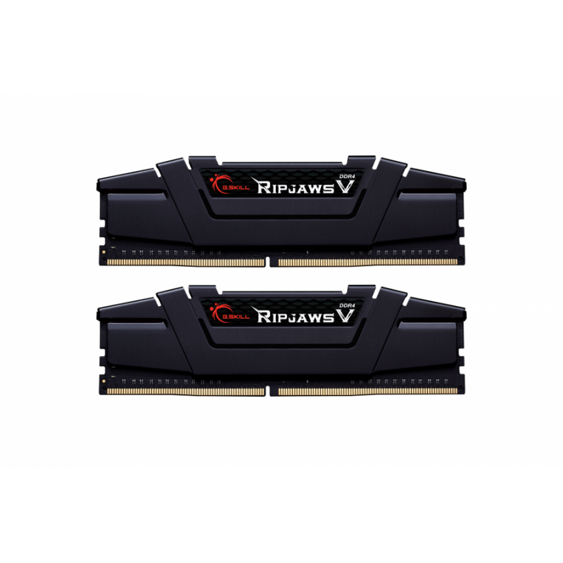 Памет G.SKILL Ripjaws V Black 32GB(2x16GB) DDR4 PC4-28800 3600MHz CL16 F4-3600C16D-32GVKC, GSKILL-F4-3600C16D-32GVKC