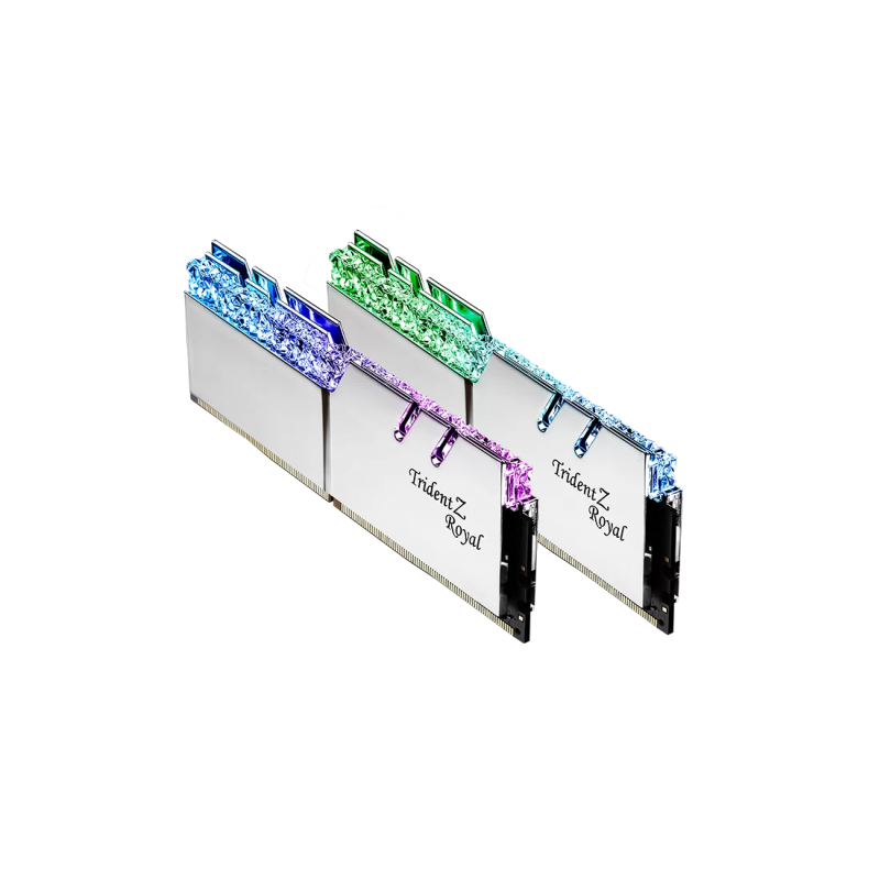 Памет G.SKILL Trident Z Royal 32GB(2x16GB) DDR4 PC4-28800 3600MHz CL16 F4-3600C16D-32GTRSC, GSKILL-F4-3600C16D-32GTR