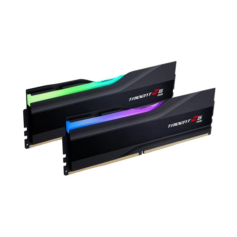 Памет G.SKILL Trident Z5 Black RGB 32GB (2x16GB) DDR5 6800MHz CL34 F5-6800J3445G16GX2-TZ5RK 1.40V, Intel XMP, GSKILL-F5-6800J3445-TZ5RK