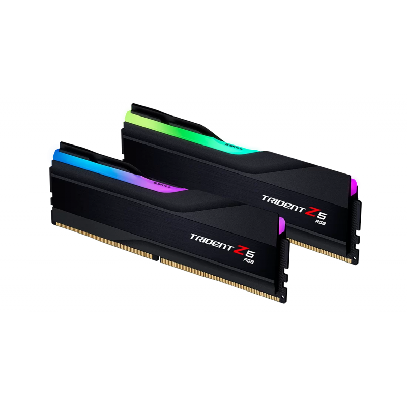 Памет G.SKILL Trident Z5 Black RGB 32GB (2x16GB) DDR5 6800MHz CL34 F5-6800J3445G16GX2-TZ5RK 1.40V, Intel XMP, GSKILL-F5-6800J3445-TZ5RK