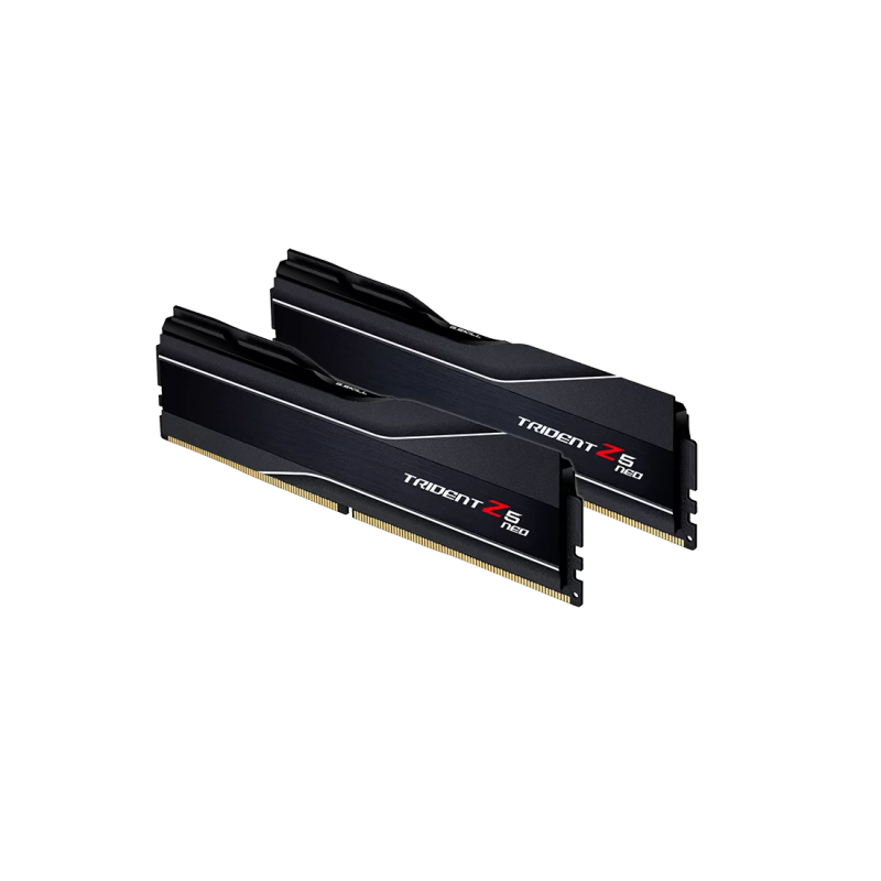 Памет G.SKILL Trident Z5 Neo Black 64GB(2x32GB) DDR5 PC5-48000 6000MHz CL32 F5-6000J3238G32GX2-TZ5N, GSKILL-F5-6000J3238G32GX2