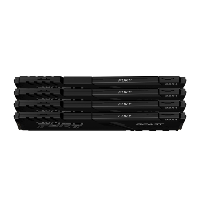 Памет Kingston FURY Beast 128GB(4x32GB) DDR4 3600MHz CL18 KF436C18BBK4/128, KIN-RAM-KF436C18BBK4-128