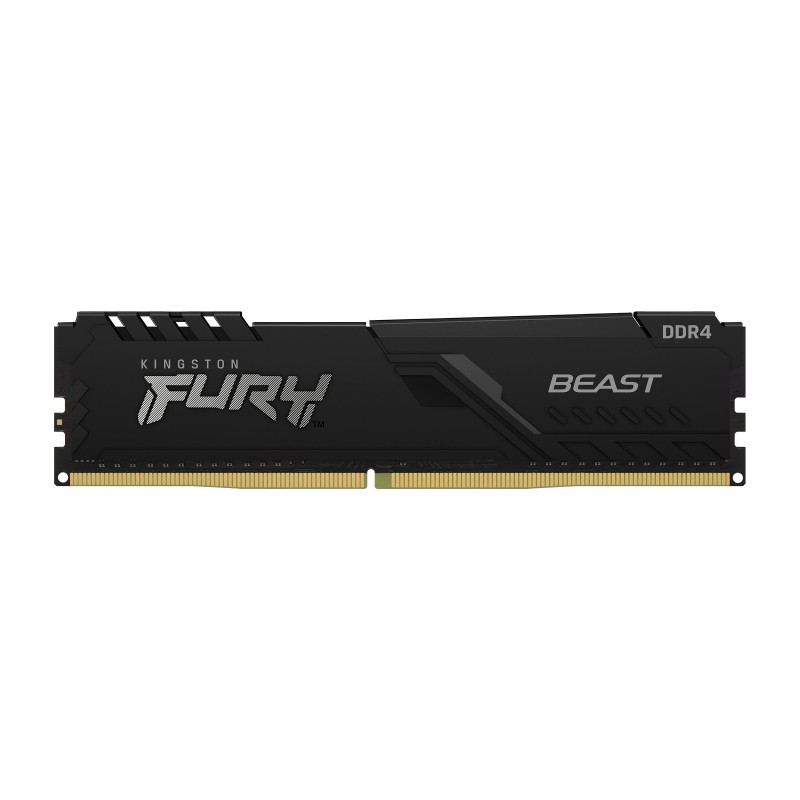 Памет Kingston FURY Beast Black 16GB DDR4 3200MHz CL17 KF432C16BB/16, KIN-RAM-KF432C16BB-16