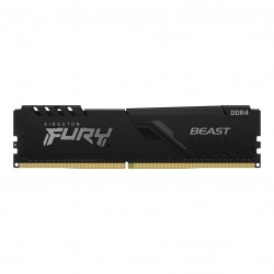 Памет Kingston FURY Beast Black 16GB DDR4 3200MHz - KF432C16BB1/16