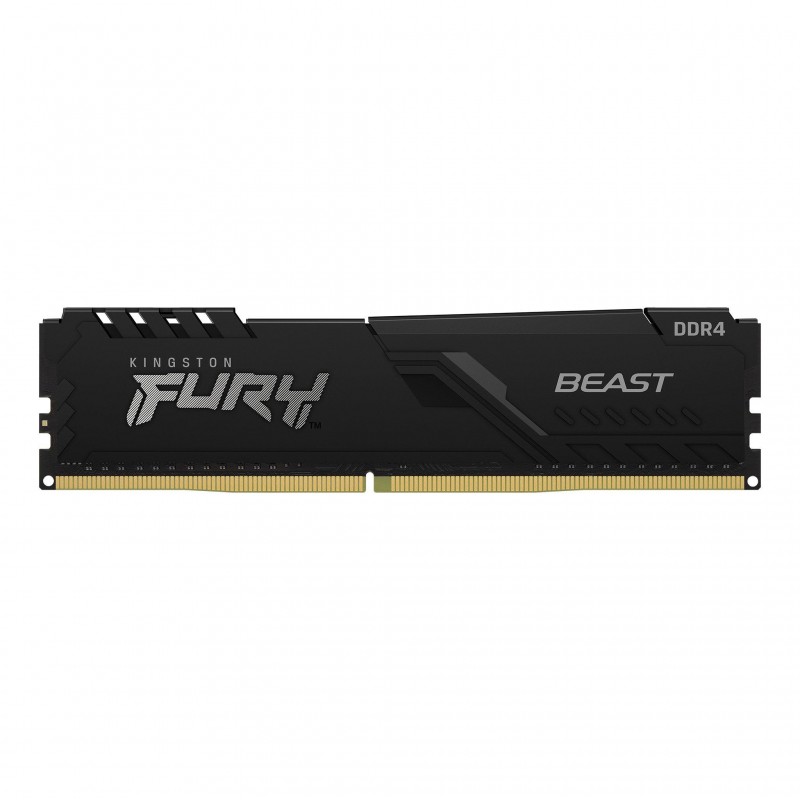 Памет Kingston FURY Beast Black 32GB DDR4 PC4-25600 3200MHz CL16 KF432C16BB/32, KIN-RAM-KF432C16BB-32