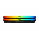 Памет Kingston FURY Beast Black RGB 16GB(2x8GB) DDR4 3600MHz CL17, KF436C17BB2AK2/16, KIN-RAM-KF436C17BB2AK2-16