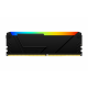 Памет Kingston FURY Beast Black RGB 8GB DDR4 3600MHz CL17 KF436C17BB2A/8, KIN-RAM-KF436C17BB2A-8