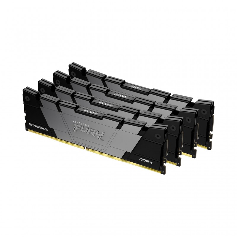 Памет Kingston FURY Renegade Black 32GB(4x8GB) DDR4 3600MHz CL16 KF436C16RB2K4/32, KIN-RAM-KF436C16RB2K4-32
