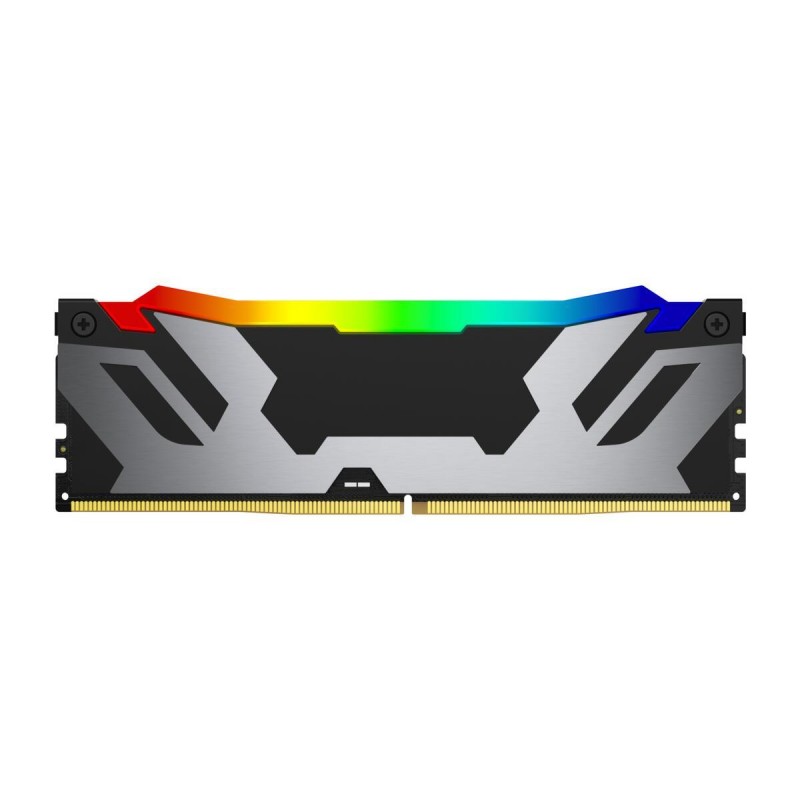Памет Kingston Fury Renegade Silver/Black RGB 32GB(2x16GB) DDR5 8000MHz CL38 KF580C38RSAK2-32, XMP, KIN-RAM-KF580C38RSAK2-32