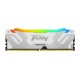Памет Kingston Fury Renegade White RGB 32GB(2x16GB) DDR5 8000MHz CL38 KF580C38RWAK2-32, KIN-RAM-KF580C38RWAK2-32