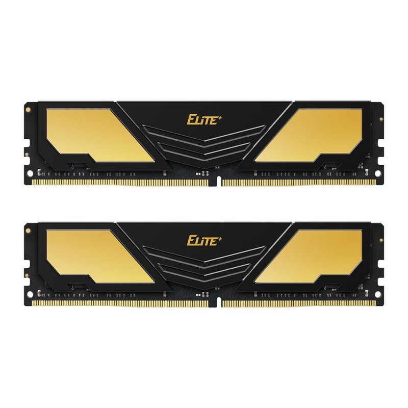 Памет Team Group Elite Plus DDR4 - 16GB (2x8GB) 3200MHz CL22, TEAM-RAM-ELIT-P-3200-16GB
