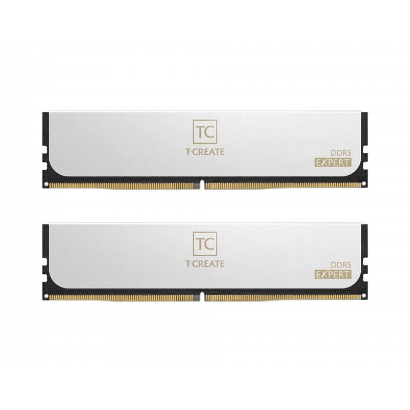 Памет Team Group T-CREATE EXPERT White DDR5 32GB(2x16GB) 6000MHz CL30, TEAM-RAM-5-CTCWD532-32
