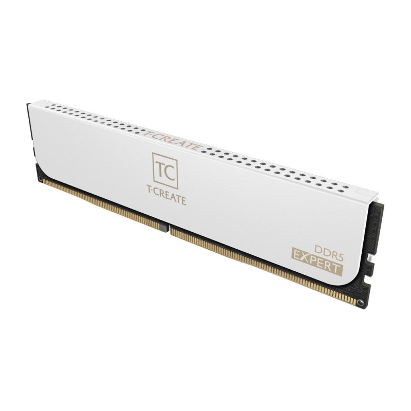 Памет Team Group T-CREATE EXPERT White DDR5 32GB(2x16GB) 6000MHz CL30, TEAM-RAM-5-CTCWD532-32