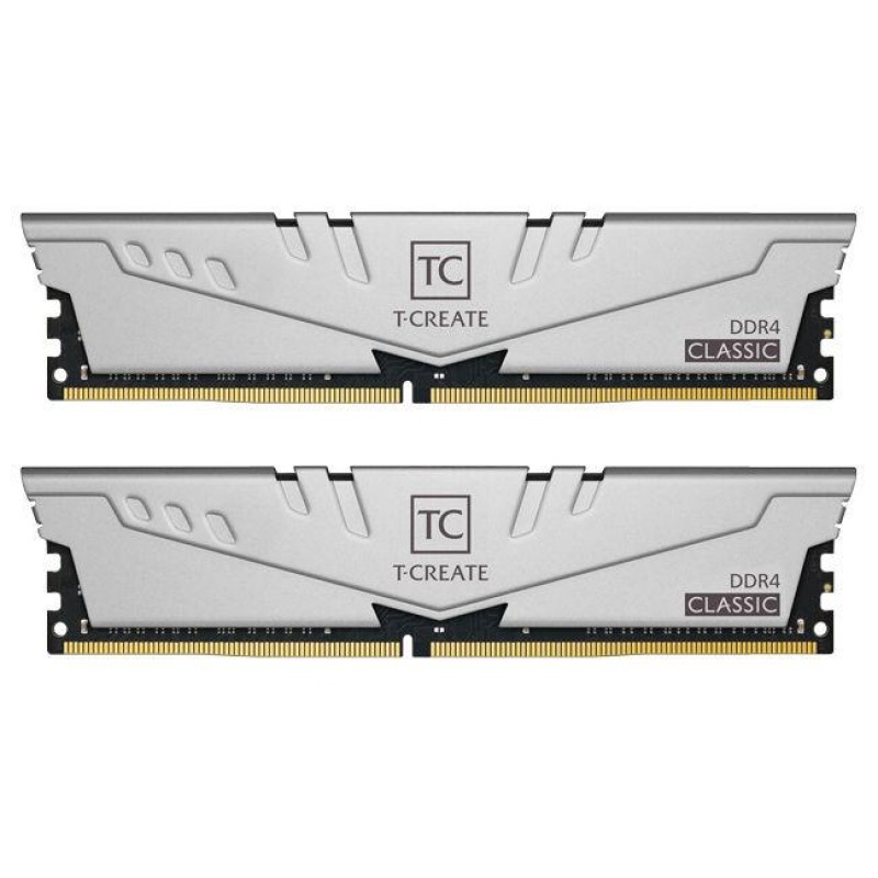 Памет Team Group T-Create Gray 16GB (2 x8GB) 3200MHz DDR4 CL22-22-22-52 1.2V-TEAM-RAM-4-CCD16GC22-3200