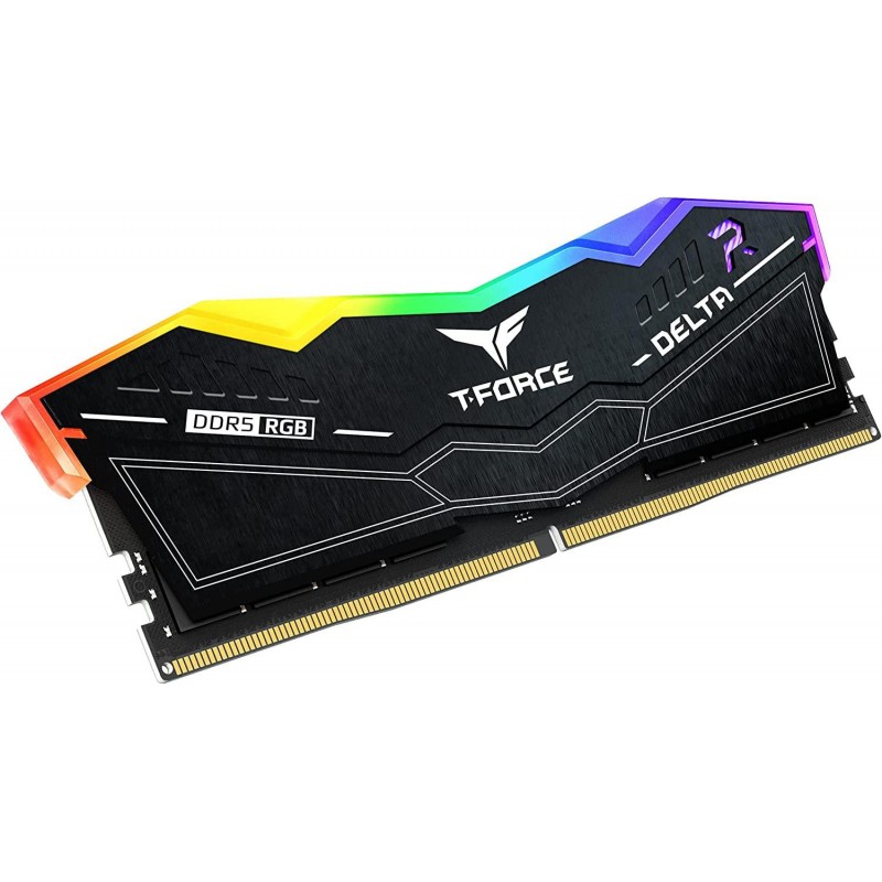 Памет Team Group T-Force Delta RGB DDR5 32GB (2x16GB) 6000MHz CL40 FF3D532G6000HC38ADC01, TEAM-RAM-5-FF3D532G6000