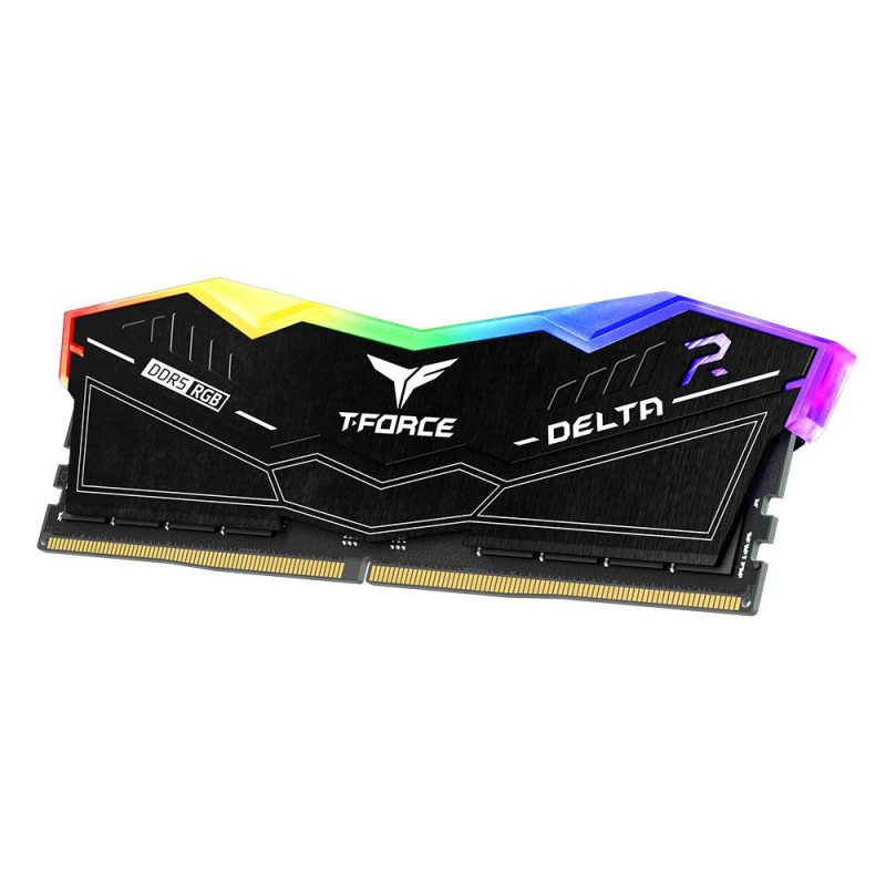Памет Team Group T-Force Delta RGB DDR5 32GB (2x16GB) 6400MHz CL32, TEAM-RAM-5-DRB32GC32-32