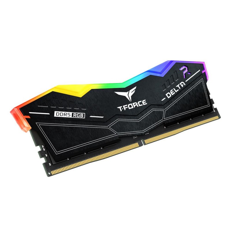 Памет Team Group T-Force Delta RGB DDR5 32GB (2x16GB) 6400MHz CL32, TEAM-RAM-5-DRB32GC32-32