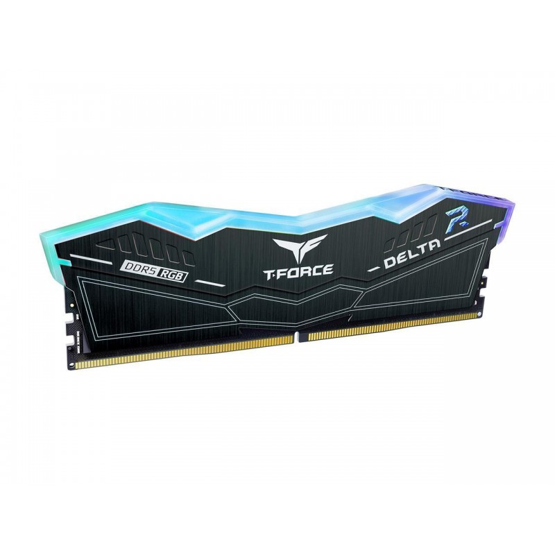 Памет Team Group T-Force Delta RGB, DDR5, 32GB (2x16GB), 6400MHz, CL40-40-40-84, 1.35V, TEAM-RAM-5-DRB32GC40-64