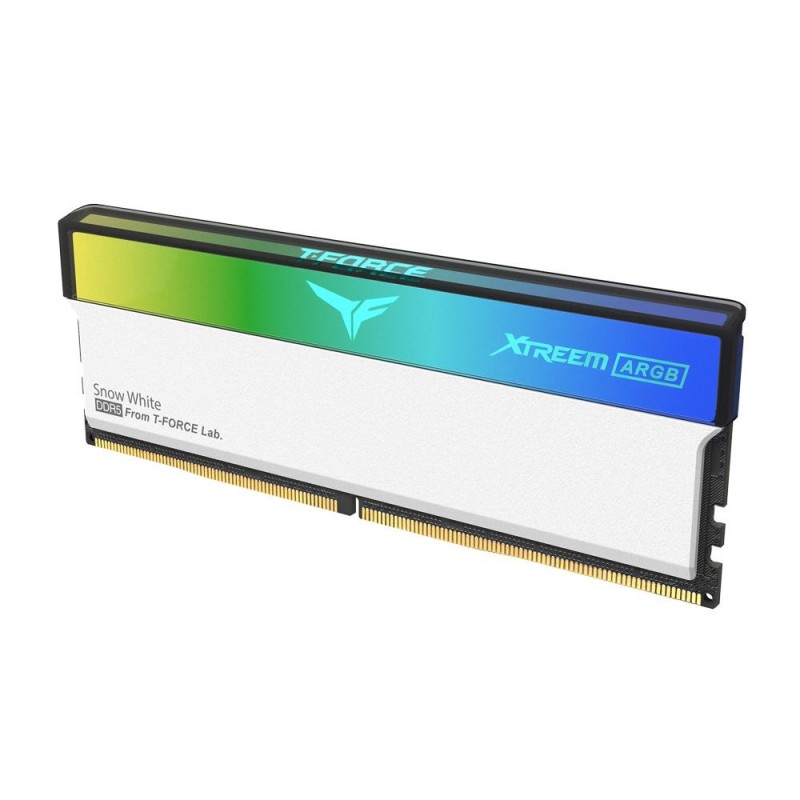 Памет Team Group T-Force XTREEM ARGB White DDR5 32GB(2x16GB) 6000MHz CL30, TEAM-RAM-5-FFAD5-32G