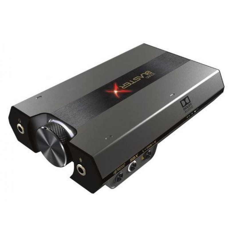 Звукова карта - външна Creative Sound BlasterX G6, 7.1, USB, Xamp Headphone PS4, Xbox One, Nintendo Switch, and PC-CREAT-SND-X-G6