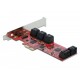 Контролер Delock SATA PCI Express Card - 10 ports-DELOCK-89384