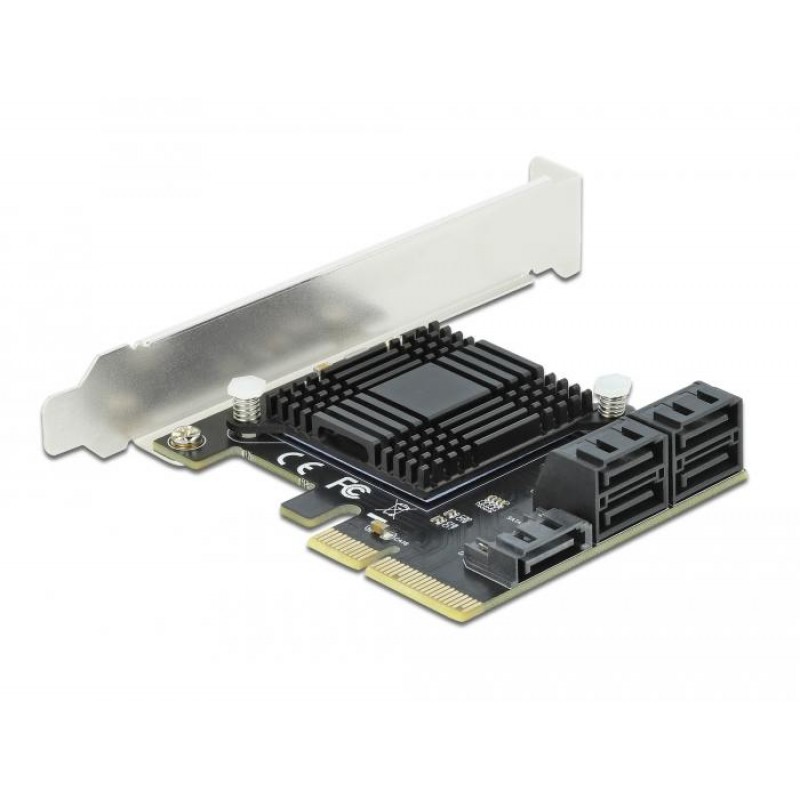 Контролер Delock SATA PCI Express Card - 5 ports, DELOCK-90498