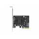 Контролер Delock SATA PCI Express Card - 5 ports, DELOCK-90498