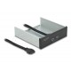 Delock Преден панел за кутия за 5.25″ с 2 x USB 5 Gbps Type-A