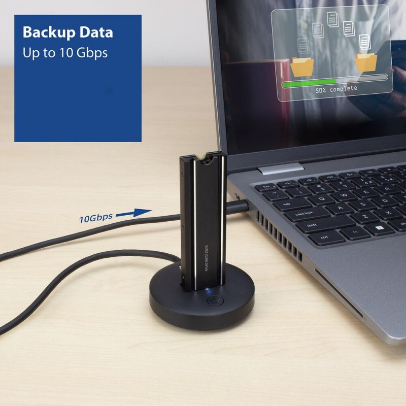 Докоинг станция ACT, USB-C - M.2 NVMe/PCIe SSD, 10 Gbps, EWENT-ACT-AC1501
