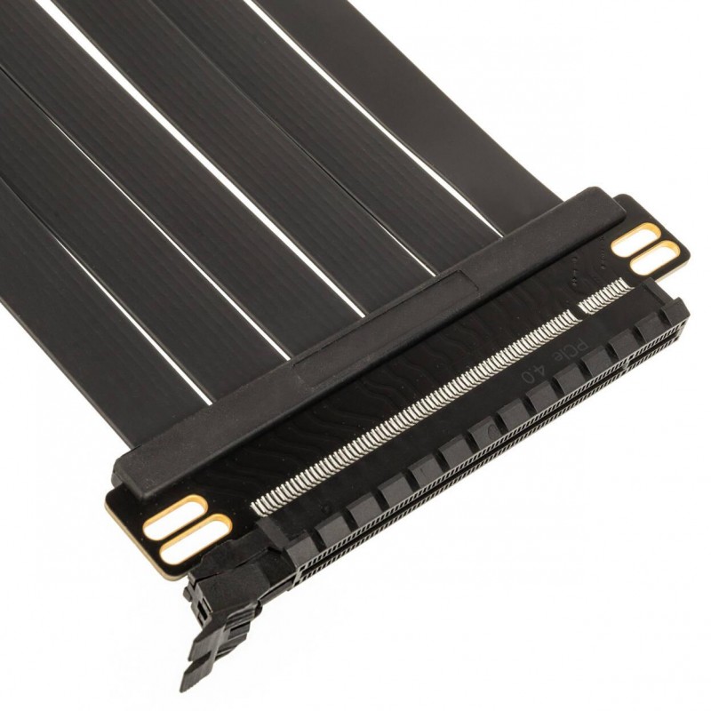 Кабел Kolink PCIe 5.0 Riser Cable, 180 градуса, 300mm - Черен