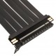 Кабел Kolink PCIe 5.0 Riser Cable, 180 градуса, 300mm - Черен