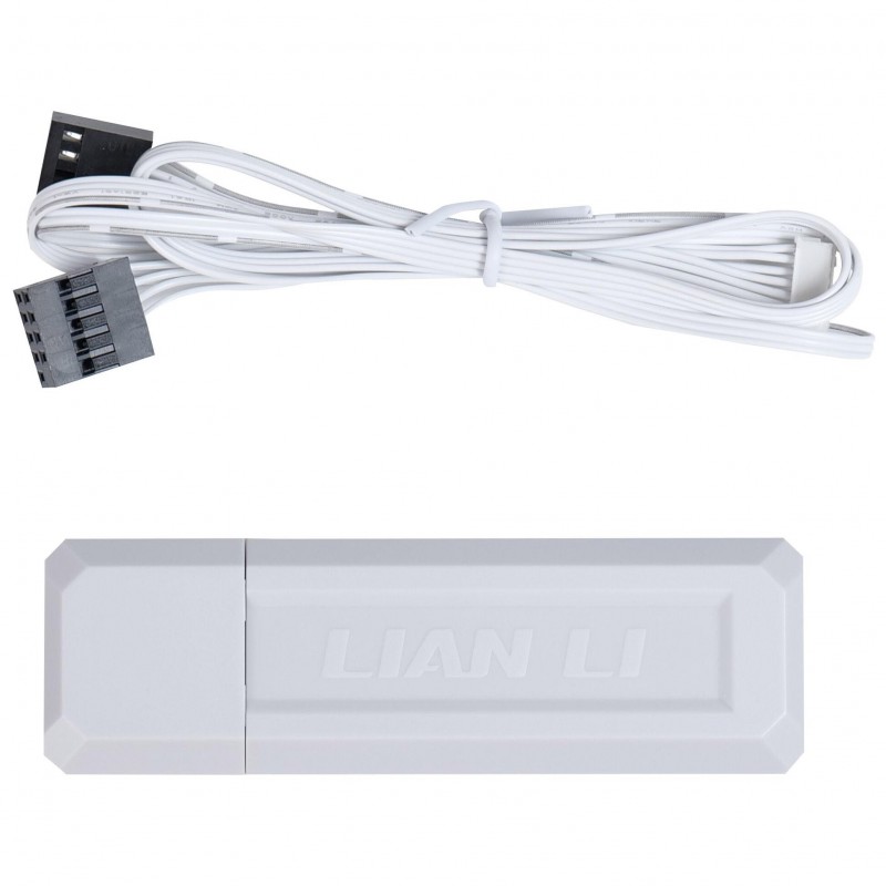 Контролер Lian Li UNI FAN Wireless Controller V2 - Бял, LL-FAN-LULI-122