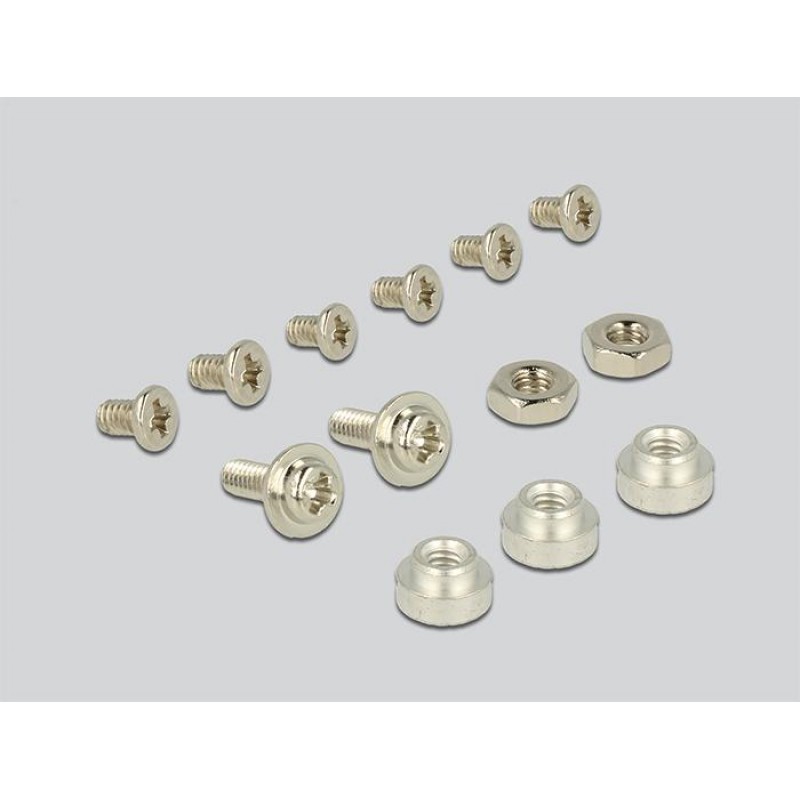 Конвертор DeLock, SATA 22 pin - 1 x mSATA / 1 x CFast, 2.5, DELOCK-62862