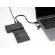Конвертор Delock, USB-C - 1 x M.2 NVMe SSD + 1 x SATA SSD / HDD, Функция клониране, DELOCK-64190
