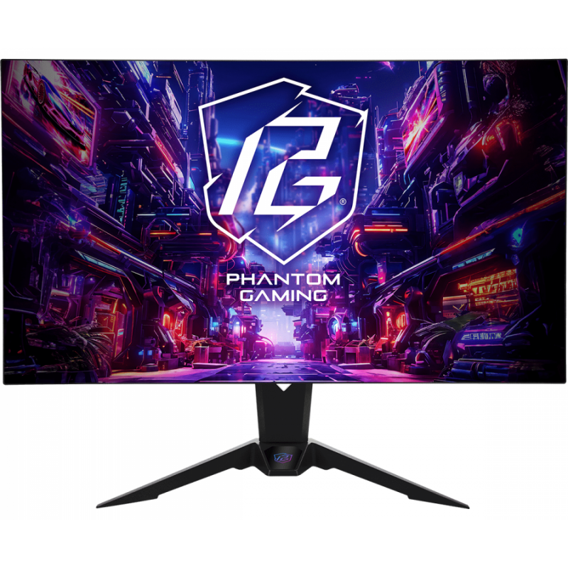 Геймърски Монитор ASRock PGO32UFS 32" OLED Dual Mode UHD/FHD 240/480Hz, 0.3ms, ASR-MON-PGO32UFS