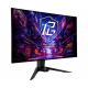 Геймърски Монитор ASRock PGO32UFS 32" OLED Dual Mode UHD/FHD 240/480Hz, 0.3ms, ASR-MON-PGO32UFS