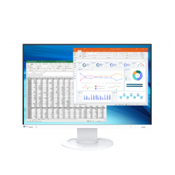 Монитор EIZO FlexScan EV2410R - 23.8 inch IPS, Wide, Full HD, HDMI, DisplayPort - Бял