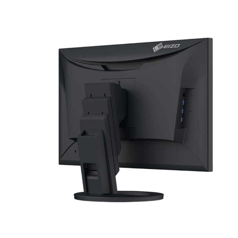 Монитор EIZO FlexScan EV2490, IPS, 23.8 inch, Wide, Full HD, HDMI, DisplayPort, USB-C, Черен, EIZO-EV2490-BK
