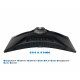 Монитор Samsung Odyssey G6 G650, 32" VA Curved, QHD 2560x1440 , 240Hz, 1 ms, AMD FreeSync, DP, HDMI, Black, SAM-MON-LS32BG650EU