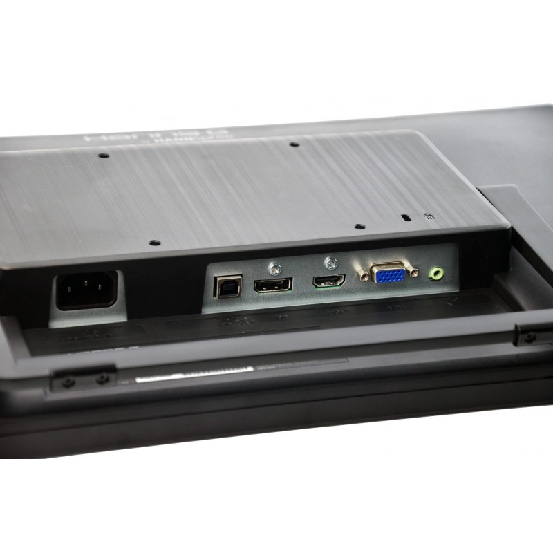 Тъч монитор HANNSPREE HT225HPB, LED, 21.5 inch, Wide, Full HD, Display Port, VGA, HDMI, Черен-HT225HPB