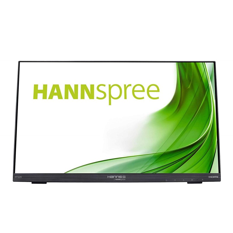 Тъч монитор HANNSPREE HT225HPB, LED, 21.5 inch, Wide, Full HD, Display Port, VGA, HDMI, Черен-HT225HPB