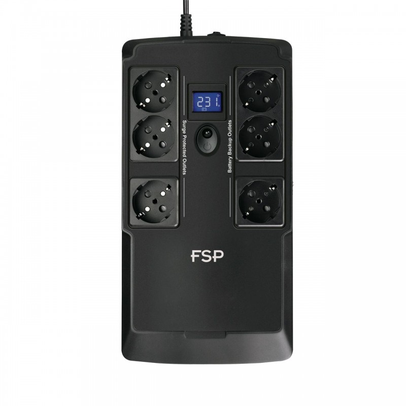 UPS FSP NANO 600 Аварийно захранване Off-line 600VA/360W, Модифицирана синусоида