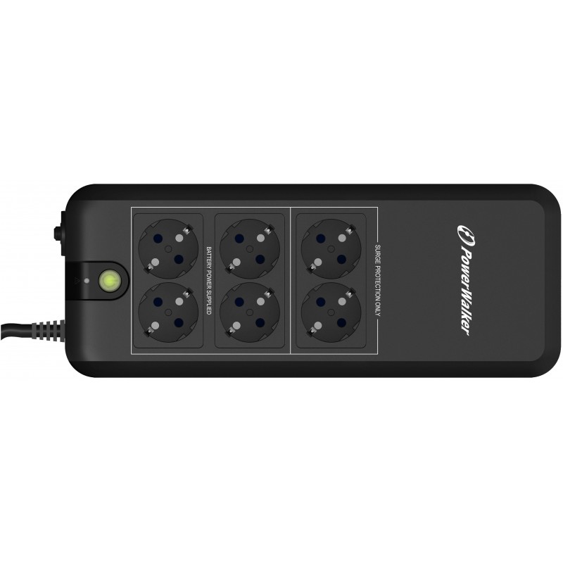 UPS POWERWALKER VFD 600 APFC, 600VA, Off-Line-VFD 600 APFC