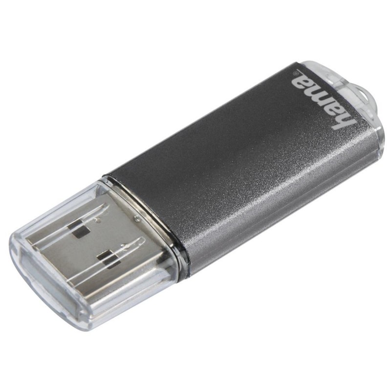 USB памет HAMA Laeta, 16GB, USB 2.0, 10 MB/s, Сив-Rotate